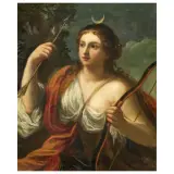 Niccolò Bambini, Diana The Huntress, oil on canvas