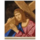 Vincenzo Catena, Christ Carrying The Cross, oil on panel