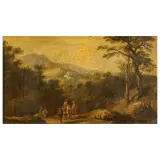 Pandolfo Reschi, Landscape With Knights