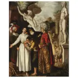 Johann König, Saint Lawrence Prepared For Martyrdom