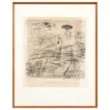 Antonio Ligabue, Untitled, Fishes