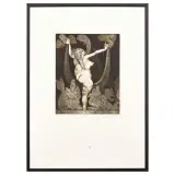 Ernst Fuchs, Untitled, etching