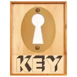 Joe Tilson, Key 1975 silk-screen printing -