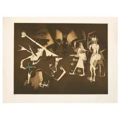 Wifredo Lam by Wilfred Lam, WIFREDO LAM (Sagra La Granda, offered Feb 2025