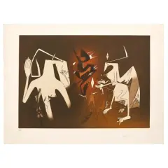 Wifredo Lam by Wilfred Lam, WIFREDO LAM (Sagra La Granda, offered Feb 2025