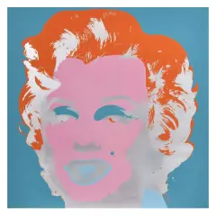 Untitled by Andy Warhol, Marilyn Monroe silk-screen printing, offered Feb 2025