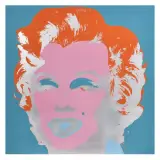 Untitled by Andy Warhol, Marilyn Monroe silk-screen printing, offered Feb 2025
