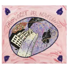 Bruno Donzelli, Tavolozza del Novecento 1990, acrylic on canvas