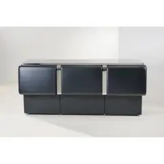 Vittorio Introini, Untitled, BLACK LACQUERED «COLBY» SERIES CABINET