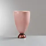 Carlo Scarpa, Untitled, «2037» PINK GLASS TABLE LAMP
