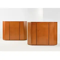 Untitled by Kazuhide Takahama, A RARE PAIR OF «BRAMANTE» SIDEBOARDS, offered Jan 2025