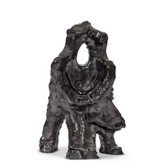 Lovers 1954 varnished by Leoncillo Leonardi, offered Dec 2024