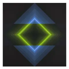 Untitled by Horacio Garcia Rossi, Couleur Lumière V/B, offered Dec 2024