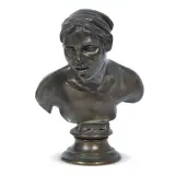 Vincenzo Gemito, Female Portrait, bronze