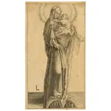 Lucas van Leyden, The Immaculate Conception, etching
