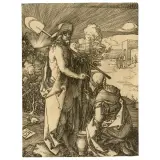 Noli Me Tangere by Albrecht Durer, woodcut, offered Nov 2024