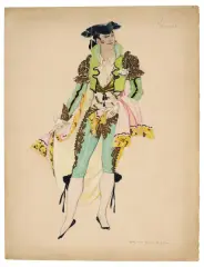 Umberto Brunelleschi, A Study Of A Bullfighter