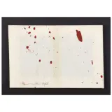 Hermann Nitsch, Untitled 1988, acrylic on canvas