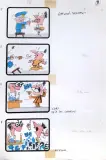 Bruno Bozzetto, Untitled, Story board marker on paper