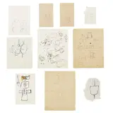 Philippe Hiquily, Group of sketches (17)