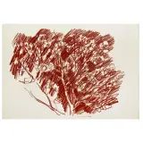 Ennio Morlotti, Vegetazione 1964, pastels on paper