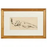Giuseppe Piombanti Ammanati, Untitled, Laid nude