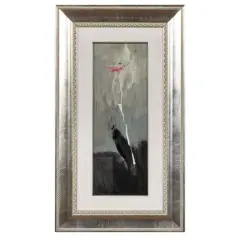 Sergio Dangelo, Cammina di notte, oil on board