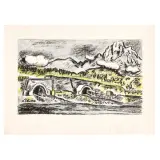 Orfeo Tamburi, Pair Of Silk-Screen Printing, PAIR OF SILK-SCREEN PRINTING I. ORFETO TAMBURI (Jesi