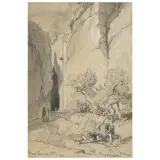 Edward Lear, The Ear Of Dionysus, Syracuse