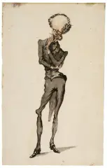 Adriano Cecioni, Caricature Of Bettino Ricasoli