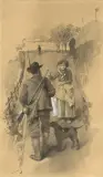 Vittorio Matteo Corcos, Bozzetto For The Tale Fiorella