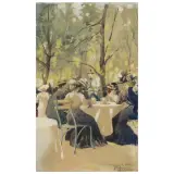 Zdeněk Glückselig, At The Bois De Boulogne