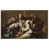Francesco Conti, Lamentation Over The Dead Christ, oil on canvas