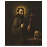 Francesco Ligozzi, Saint Francis, oil on canvas