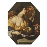 Alessandro Rosi, Salomè With The Baptist'S Head, oil on canvas