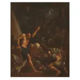 Pietro Dandini, Witchcraft Scene, oil on canvas