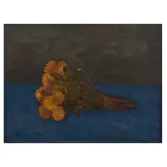Mario Mafai, Fiori recisi 1959, oil on canvas
