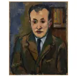 Orfeo Tamburi, Fiorenzo Tomea's portrait, oil on canvas