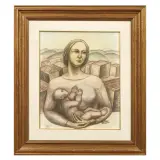 Gerardo Dottori, Motherhood 1930 ca