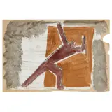 Mario Sironi, Composition with figure 1950 ca