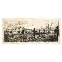 Untitled by Luigi Bartolini, Cimitero dei prigionieri di guerra, offered Oct 2024