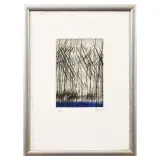 Hans Hartung, Untitled, etching and aquatint