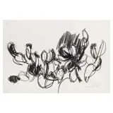Ennio Morlotti, Cactus 1964, pencil on paper