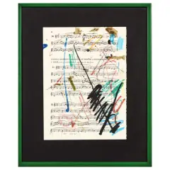 Untitled by Giuseppe Chiari, mixed media on paper, offered Oct 2024