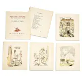 Filippo de Pisis, Alcune poesie e dieci, litografie a colori