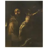 Antonio Zanchi, Estasi Di San Francesco, oil on canvas