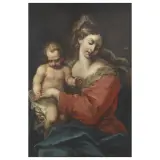 Giuseppe Antonio Pianca, Madonna With Child, oil on canvas