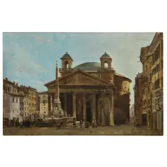 Ippolito Caffi, Attribuited to Ippolito Caffi, Attribuited to Ippolito Caffi (Belluno