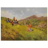 Raffaele Armenise, In The Mountains, oil on canvas