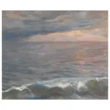 Giuseppe Pennasilico, Ligurian Sea, oil on panel